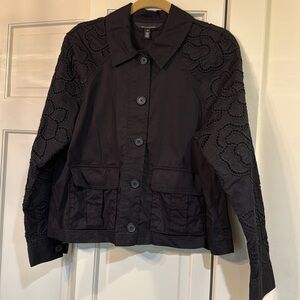 WHBM jacket in black size 12